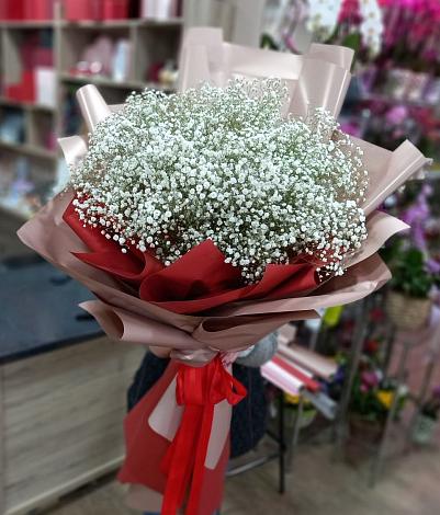 Букет цветов из: Гипсофила в Максатихе