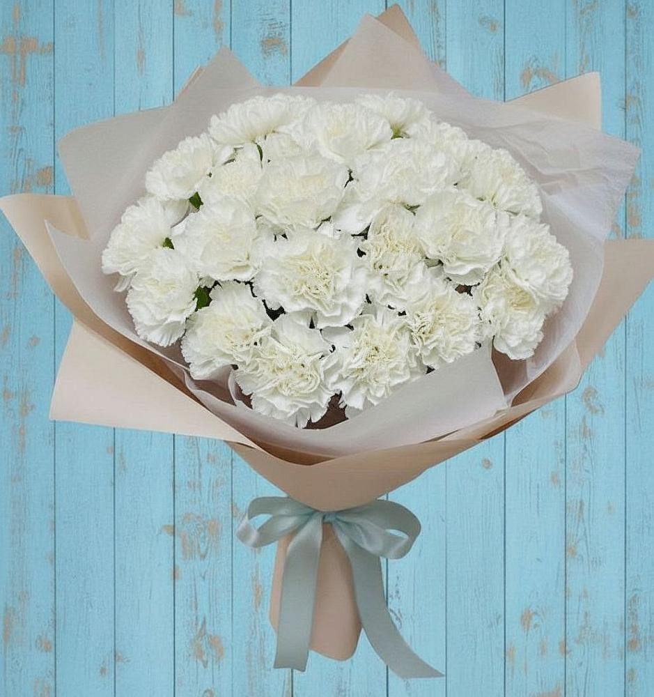 Букет цветов из: Гвоздики в Максатихе