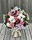 Букет цветов из: Альстромерии, Гвоздики, Розы и Хризантемы в Максатихе