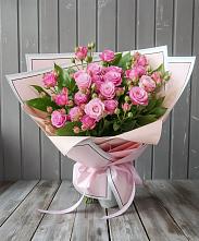 Букет Розовый кустик в Максатихе