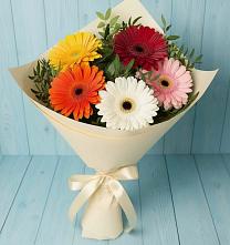 Букет цветов из:  Герберы в Максатихе