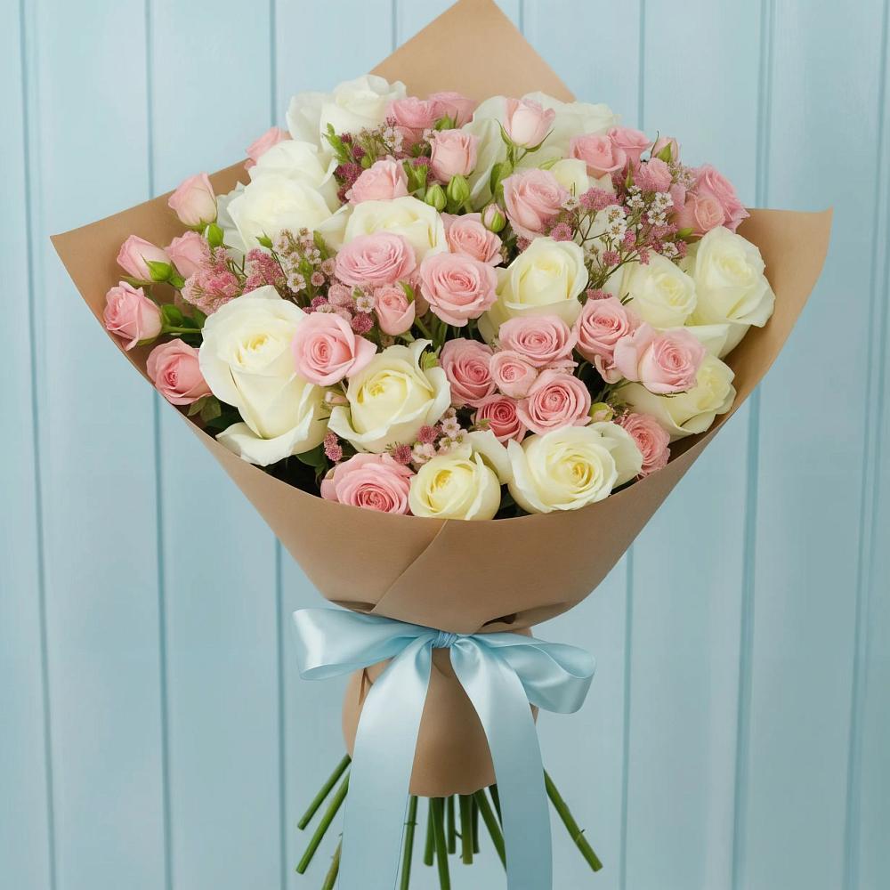 Букет цветов из: Розы в Максатихе