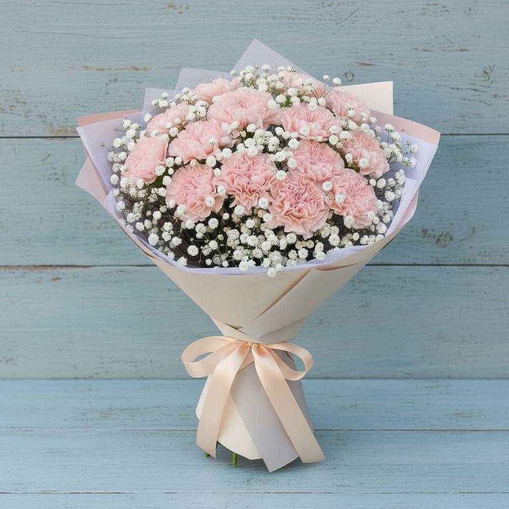 Букет цветов из: Гвоздики в Максатихе