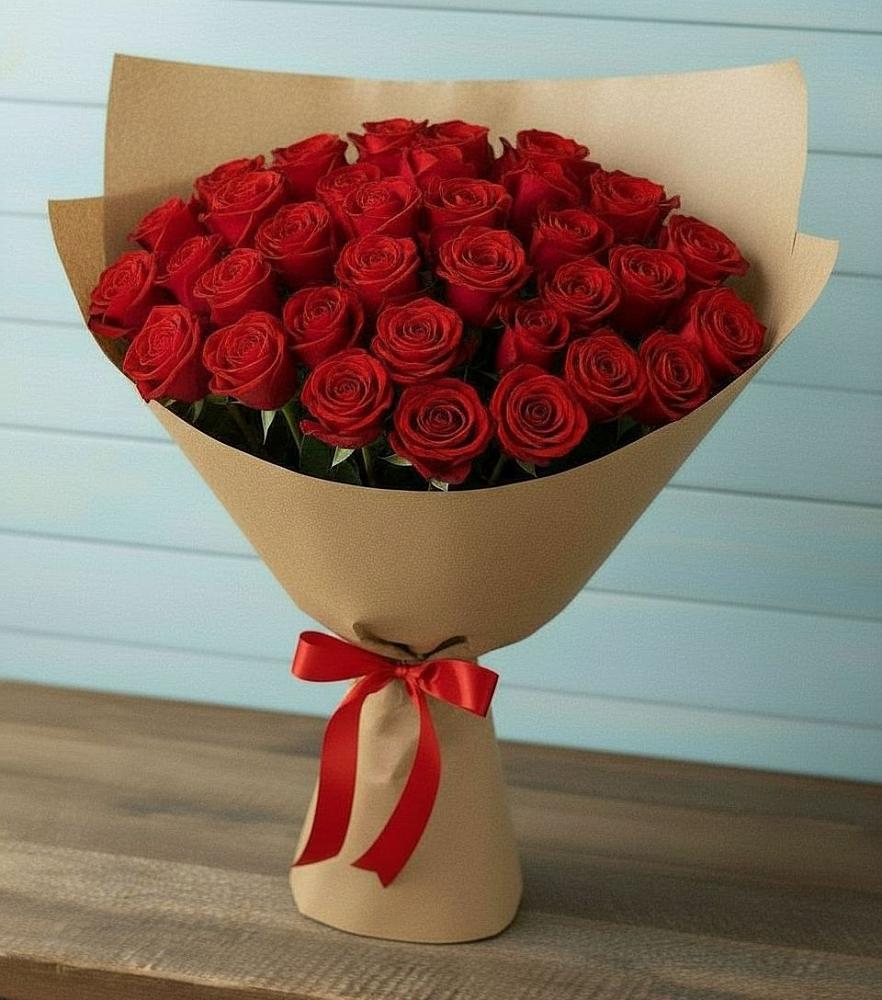 Букет Красные розы Милано в Максатихе
