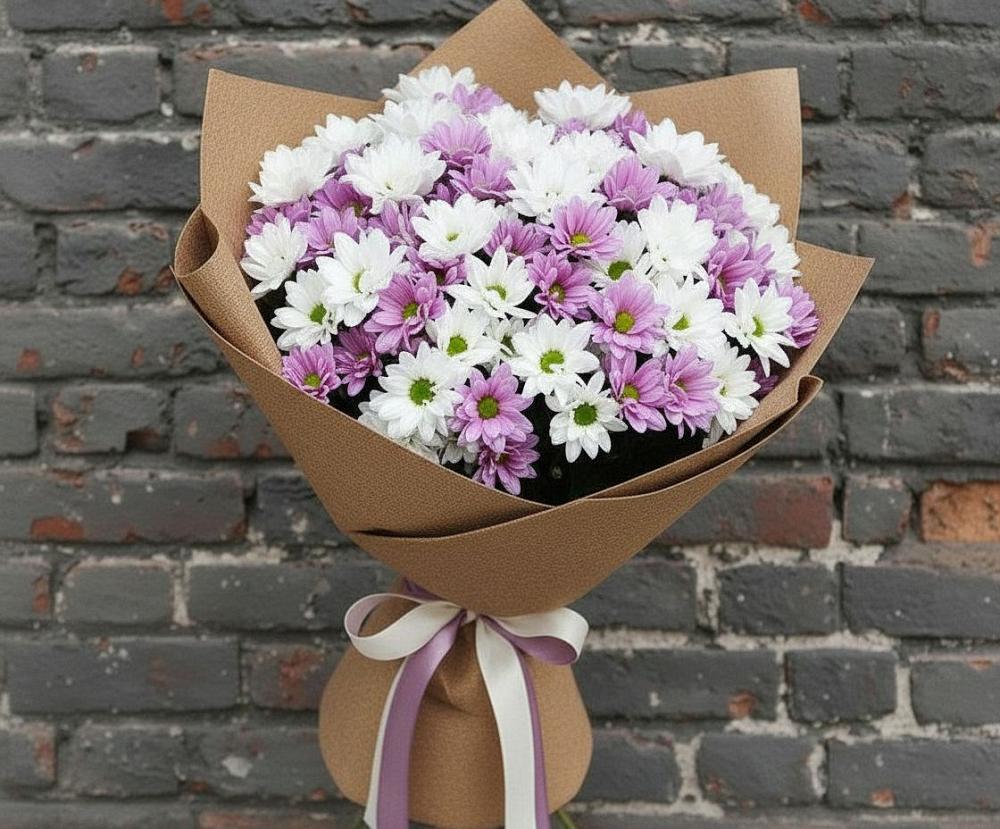 Букет цветов из: Хризантемы в Максатихе