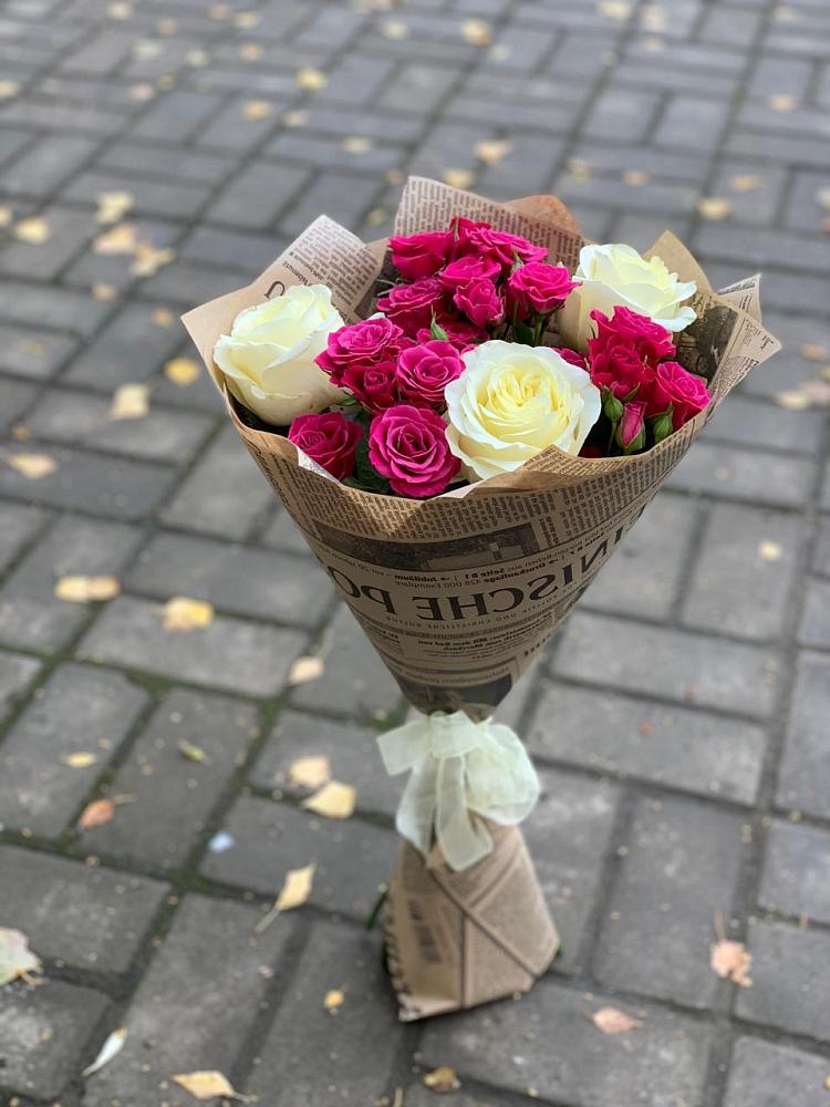 Букет цветов из: Розы в Максатихе